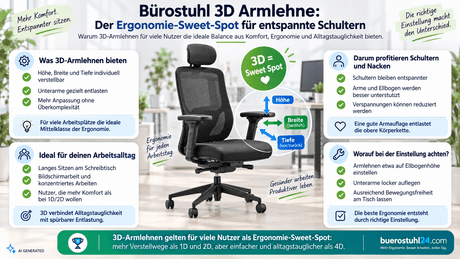 bürostuhl 3d armlehne - buerostuhl24