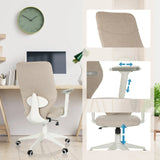 Beige Home Office -toimistotuoli COSIO II säädettävillä käsinojilla ja istuinkorkeudella, valmistaja hjh OFFICE