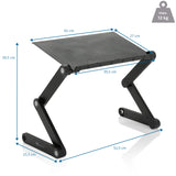 Kyynärtuki VM-SA II mittojen piirustus, 42 × 27 cm ja kantavuus 12 kg, valmistaja hjh OFFICE
