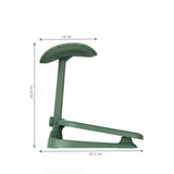 LiberNovo Omni StepSync-jalkatuen mitat: korkeus 42,8 cm ja syvyys 42,3 cm, valmistaja Libernovo