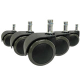 5x ROLO EASY 11mm/50mm Kovat lattiat - Tuolin rulla 