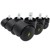 5x ROLO ESD 11mm/50mm Kovat lattiat - Tuolin rulla 