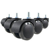 5x ROLO M10/50mm Kovat lattiat - Tuolin rulla 