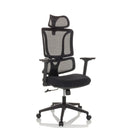 ERGOMY | Kangas / Verkko | Runko: Musta - Home Office -toimistotuoli 