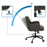 SOLAO LIFE Home Office -toimistotuolin säädösmekanismit ja kallistuskulma, valmistaja hjh LIVING