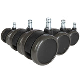 5x ROLO FREE 10mm/65mm Kovat lattiat - Tuolin rulla 