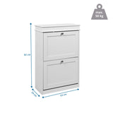 Kenkäkaappi Estha 20 mitat 82 × 53 cm ja enimmäiskuorma 50 kg, valmistaja hjh LIVING