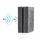 FLEXMIUT-väliseinän äänenvaimennusmateriaali tummanharmaana, valmistaja hjh OFFICE