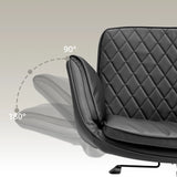 Home Office -toimistotuoli Criss-Cross 10-tuolin kääntyvä käsinoja, jonka säätöalue on 90°–180°, valmistaja hjh LIVING