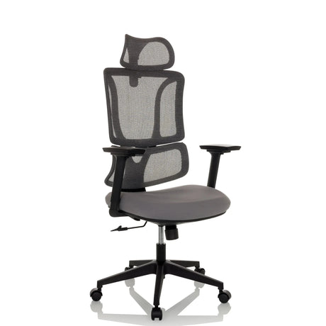 ERGOMY | Stoff / Netz | Rahmen: Schwarz - Home Office Bürostuhl - buerostuhl24