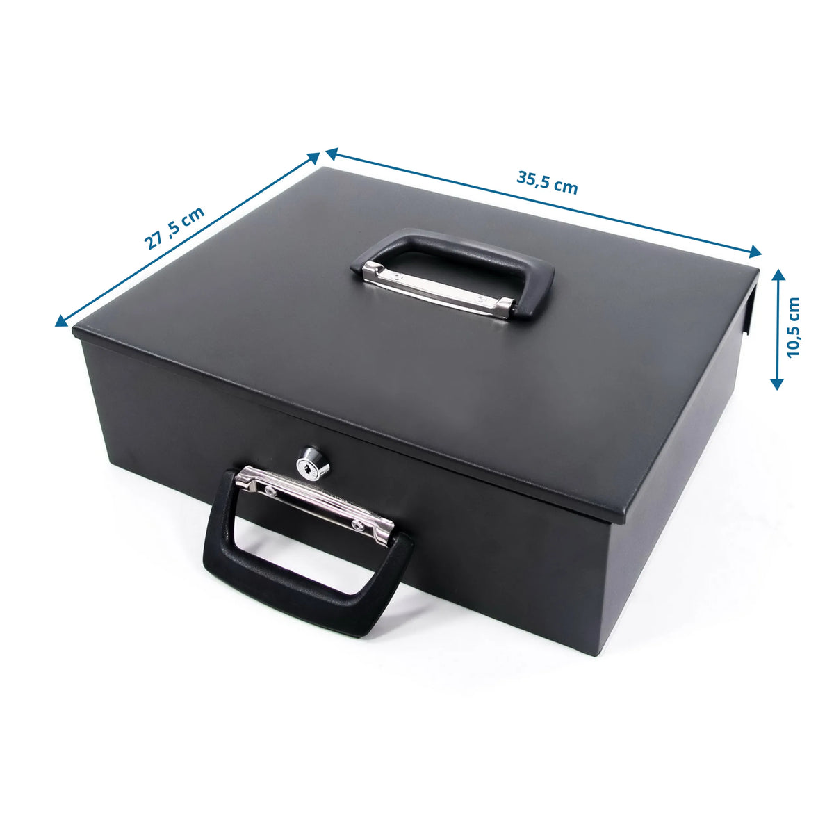 Kassalipas SAFE I mitat 35,5 × 27,5 cm, valmistaja hjh OFFICE