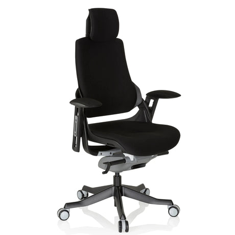 SPEKTRE BLACK | Stoff - Profi Bürostuhl - buerostuhl24