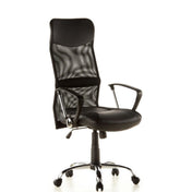 STRYKA | Kunstleder/Netz - Home Office Chefsessel - buerostuhl24